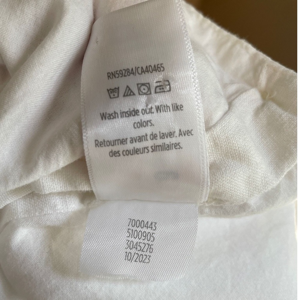 White Eyelet Dress Kids Size 10 Gymboree Linen Blend Summer Cottagecore NWT New - Picture 7 of 9